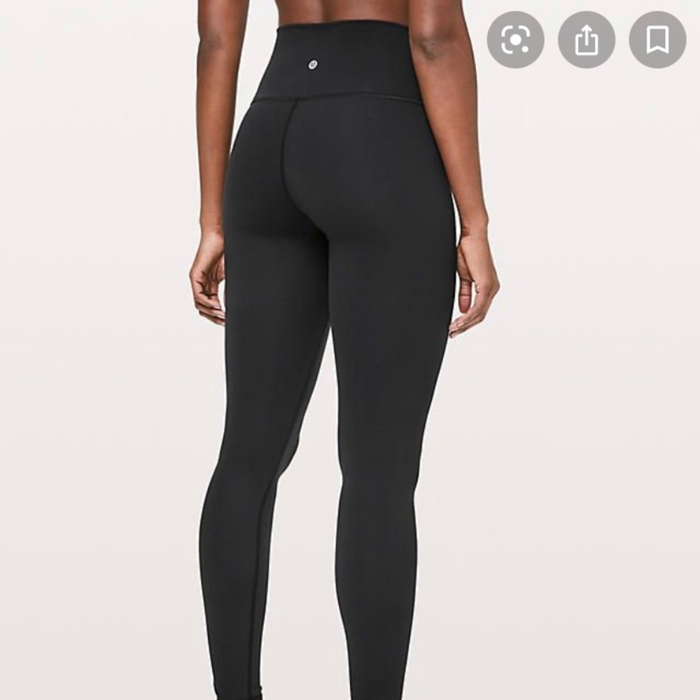 Black lululemon wonderunder leggings!!